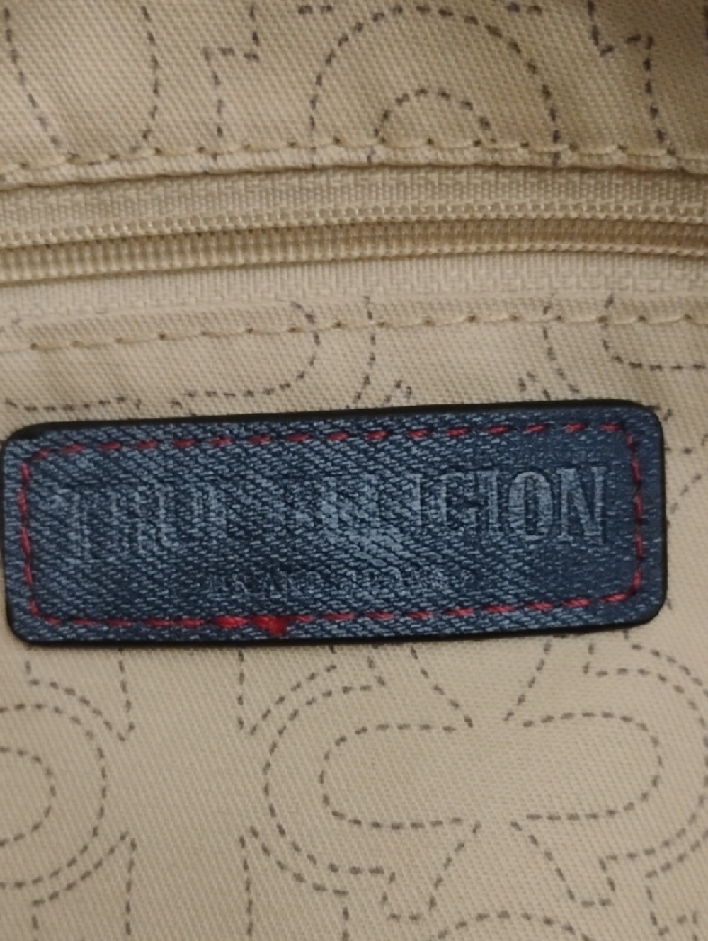 NWT True Religion Denim Bag - Picture 9 of 11